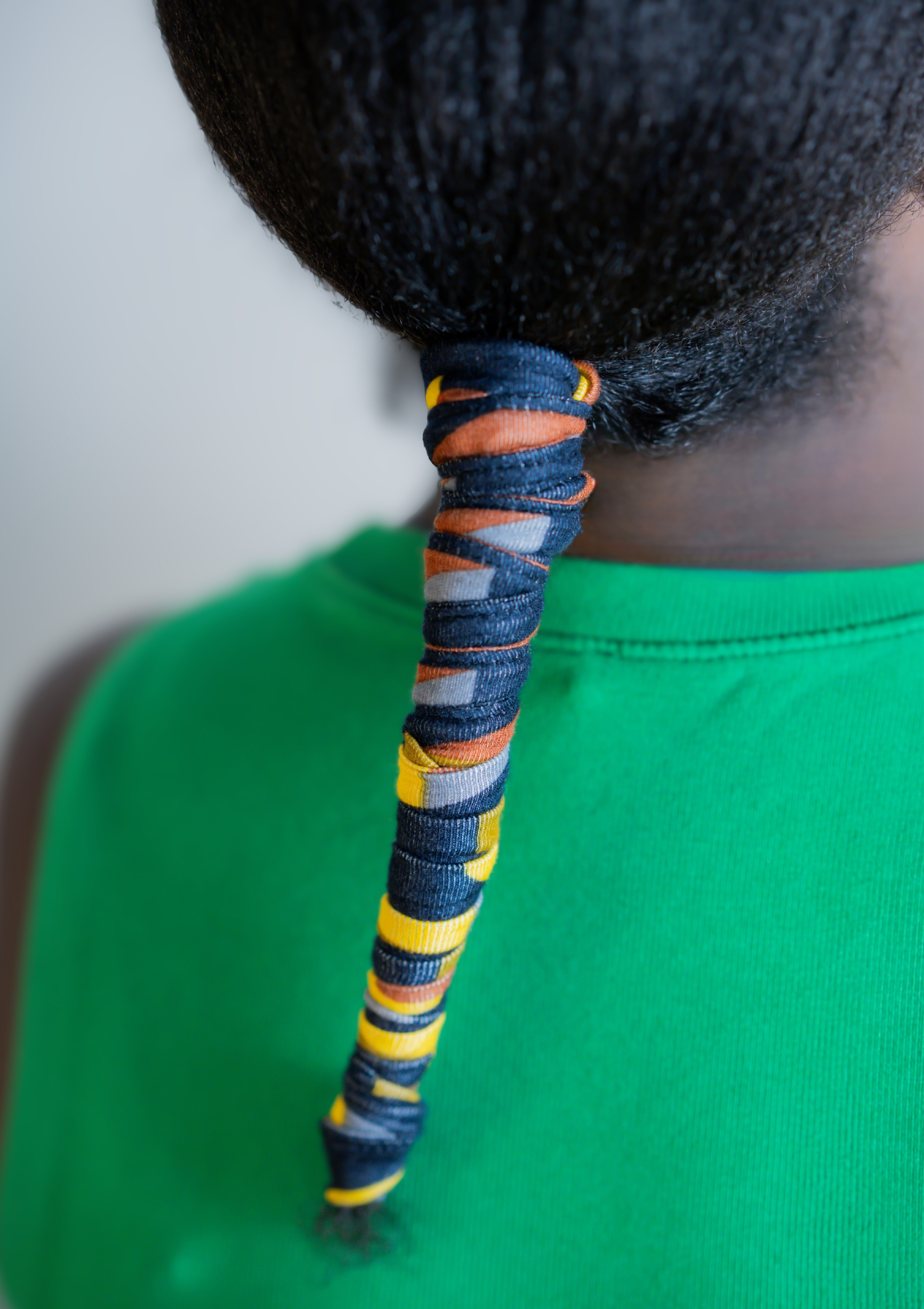 Ruban FlexCurl Jaune en Lyocell MavayaCare