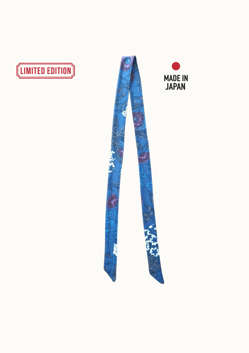 Ruban FlexCurl Fleural bleu en Lyocell MavayaCare