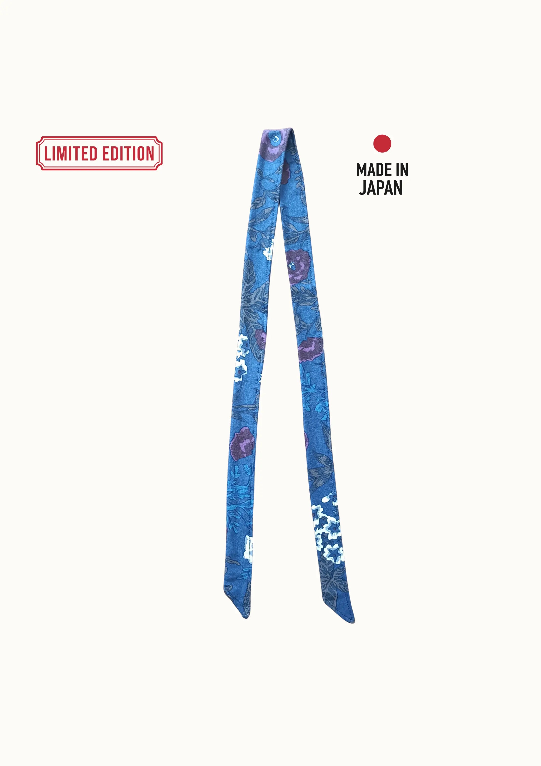 Ruban FlexCurl Fleural bleu en Lyocell MavayaCare