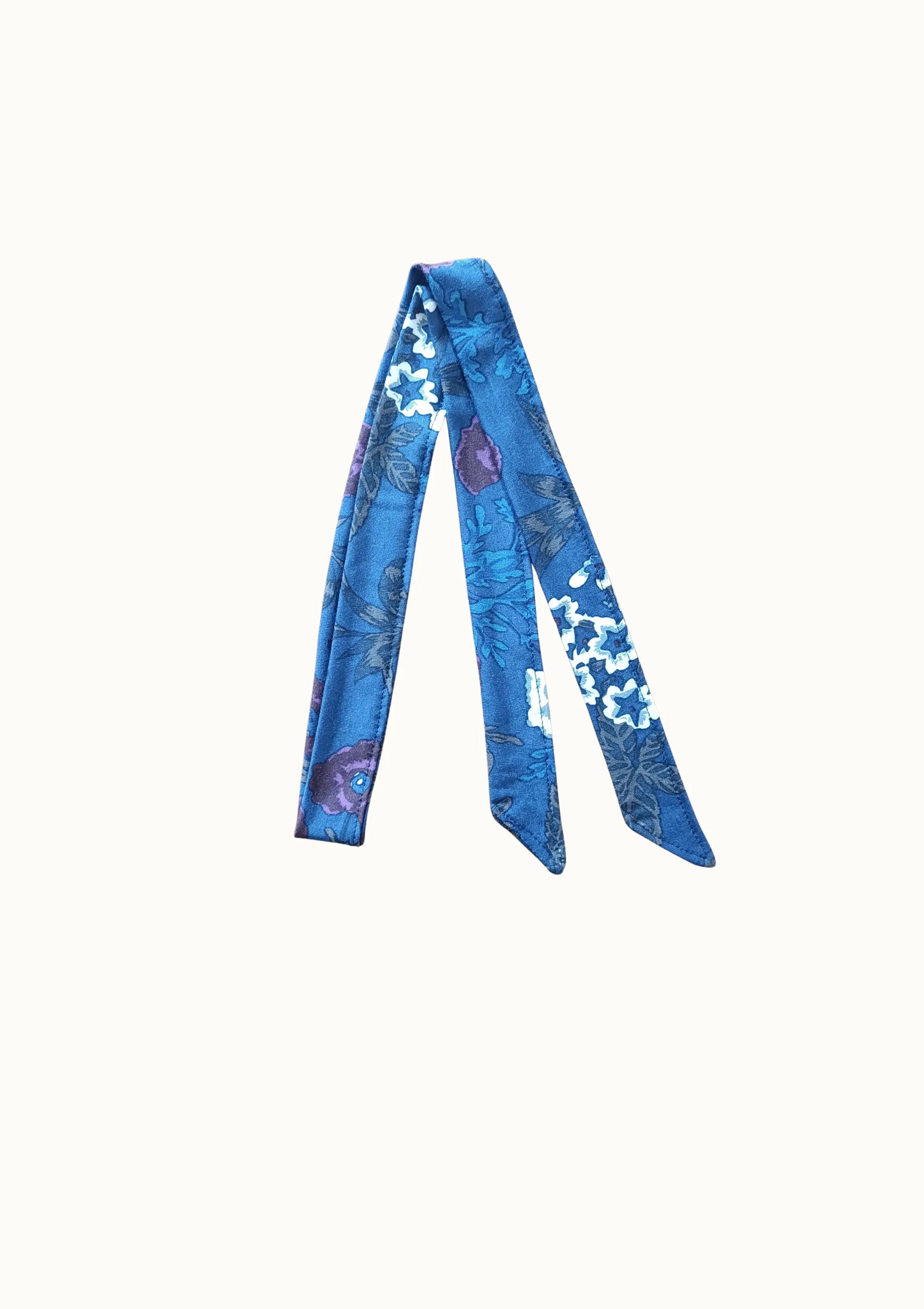 Ruban FlexCurl Fleural bleu en Lyocell MavayaCare